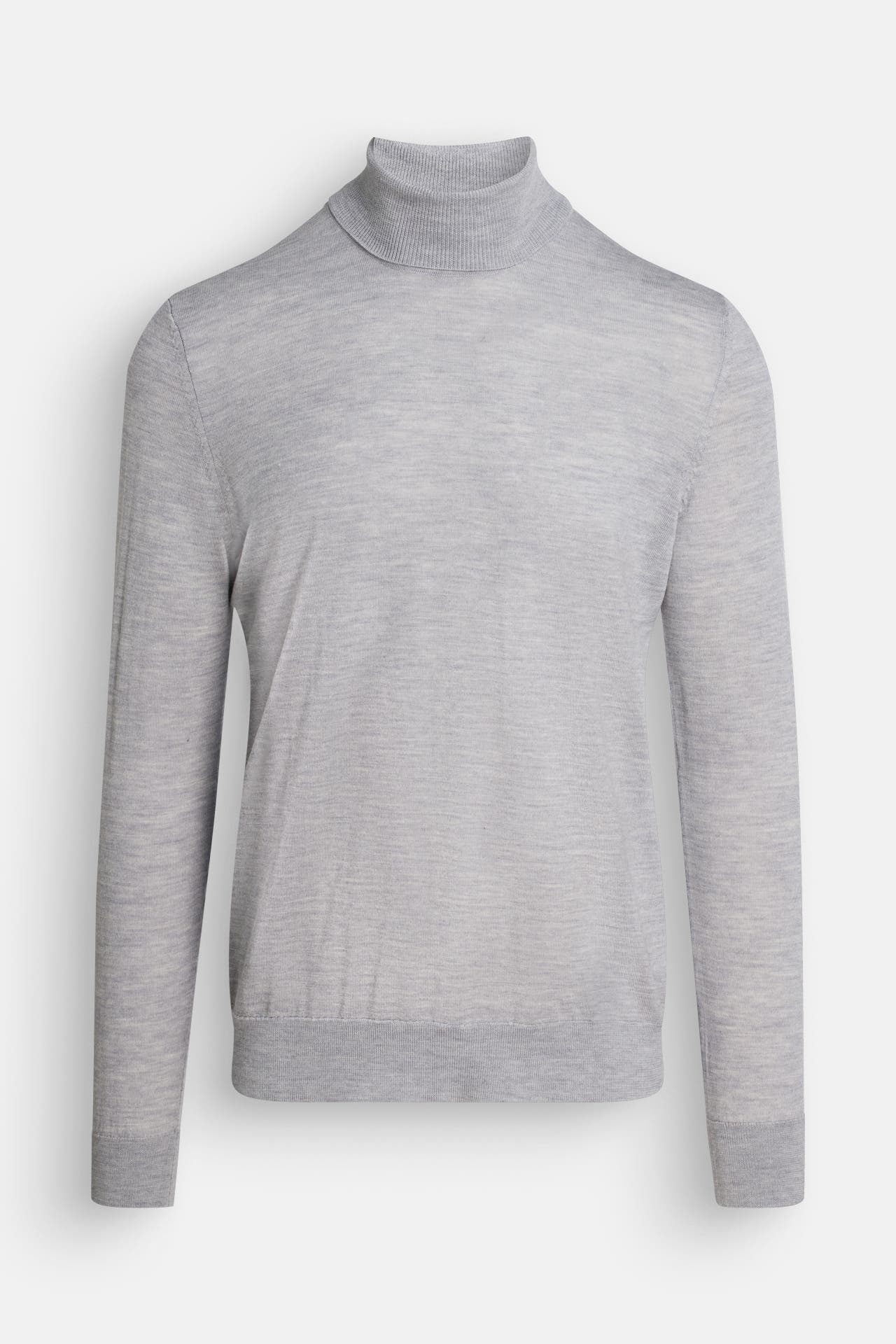SAMSØE & SAMSØE Rollkragenpullover 'Flemming' hellgrau, Bild 1