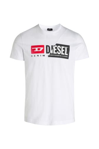 DIESEL T-Shirt 'Diego' weiß