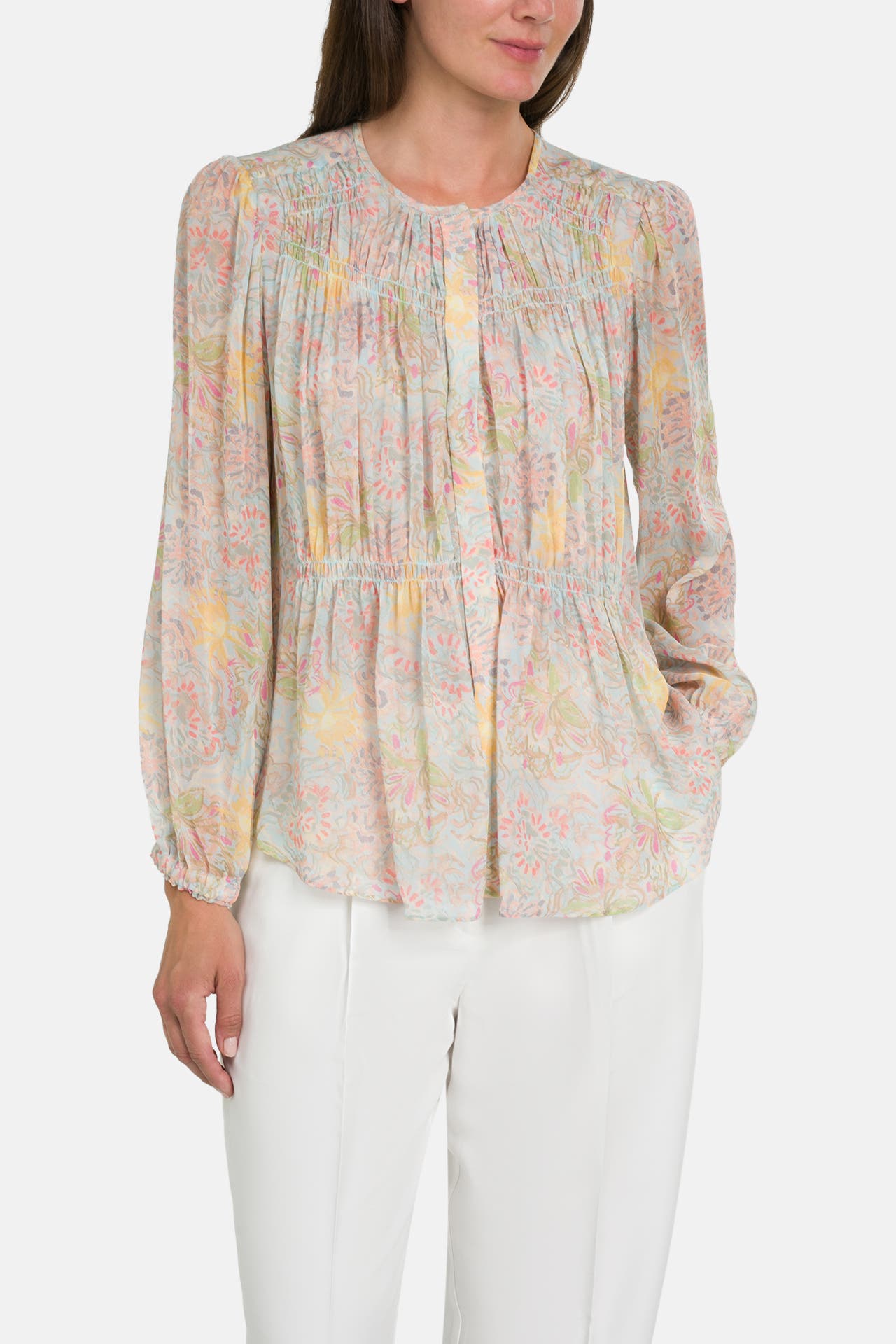 HEMISPHERE Casual-Bluse gemustert, Bild 1