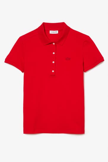 LACOSTE Polo-Shirt rot
