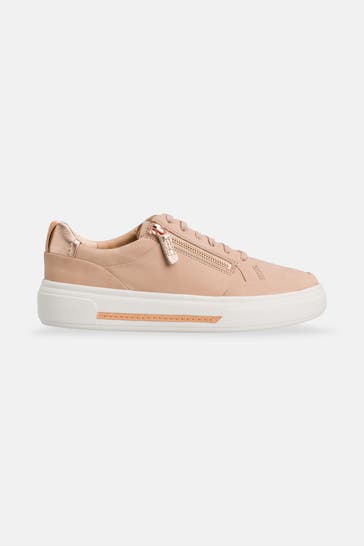 CLARKS Sneaker 'Hollyhock' altrosa