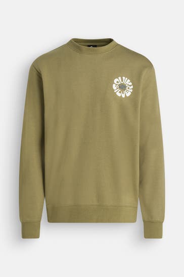 QUIKSILVER Sweatshirt grün