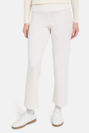 WOOLRICH Wollmix-Hose ecru