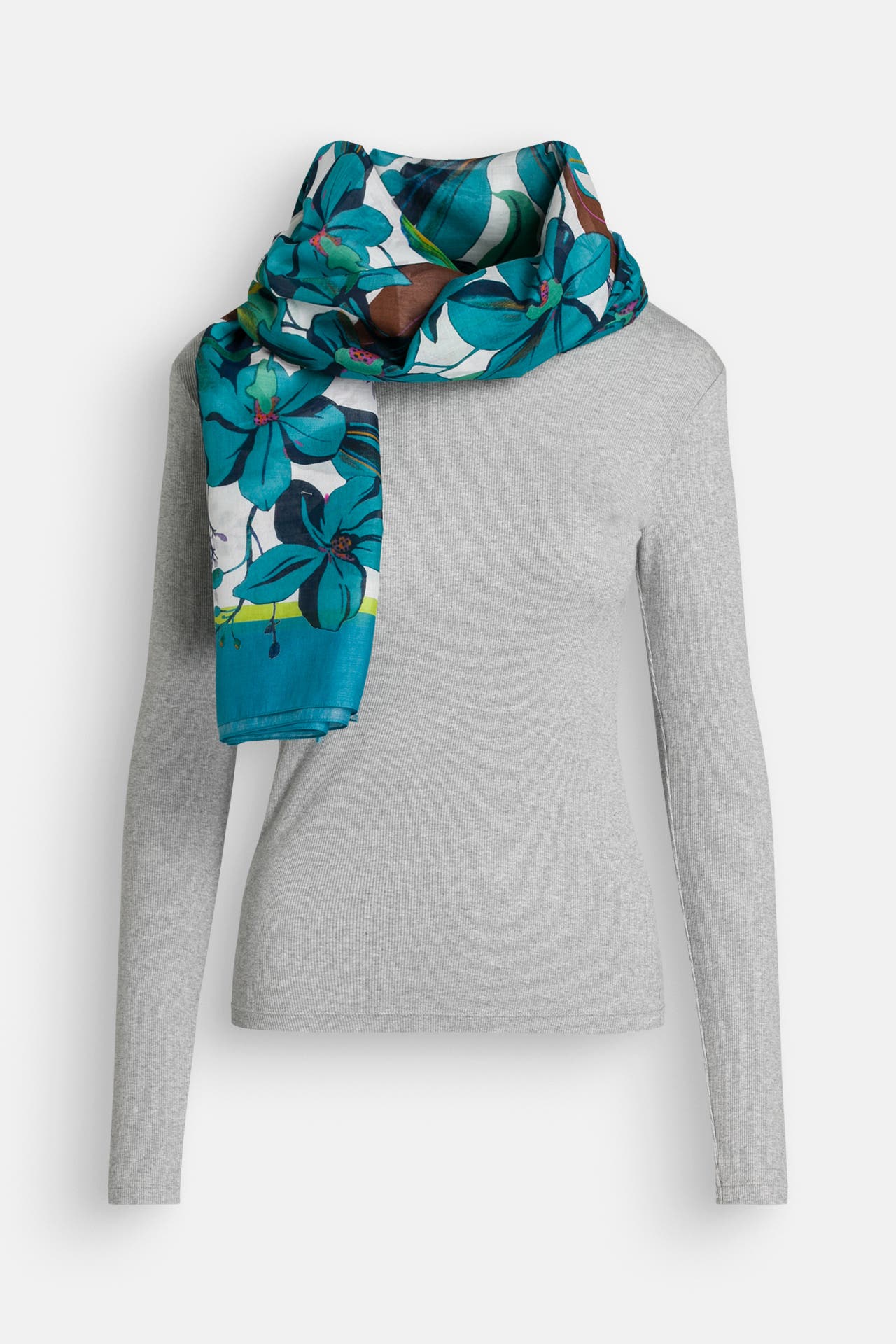 LUISA CERANO Tuch floral, Bild 1