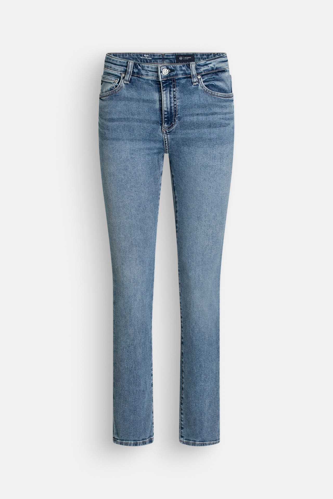 AG ADRIANO GOLDSCHMIED Jeans 'Mari' slim taubenblau, Bild 1