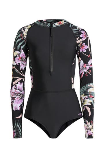 O'NEILL Surfanzug schwarz-floral