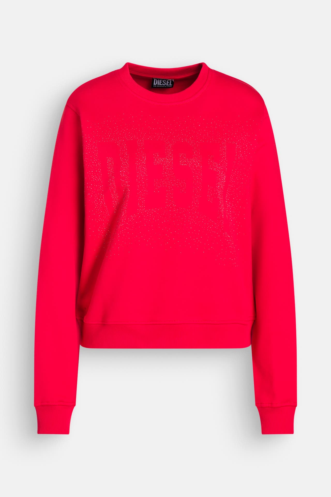 DIESEL Sweatshirt rot, Bild 1
