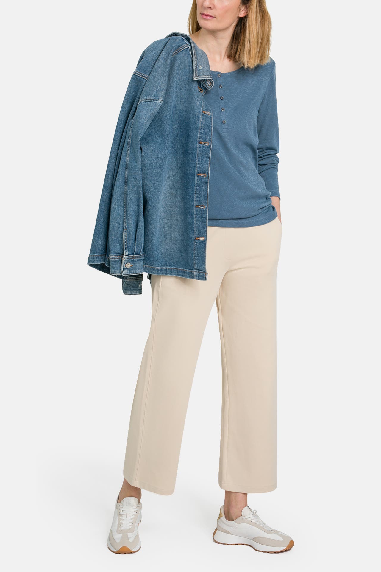 MARC O'POLO Stoffhose creme, Bild 1
