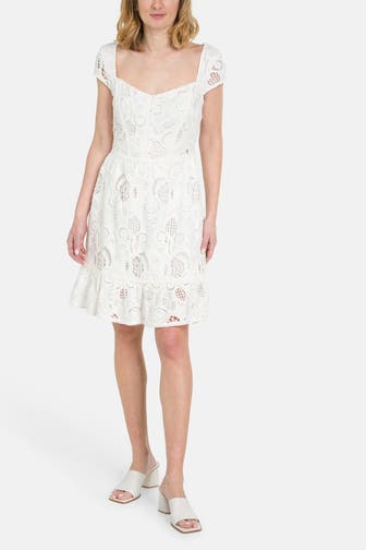 GUESS Minikleid ecru