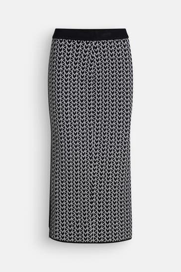 MICHAEL MICHAEL KORS Feinstrickrock gemustert
