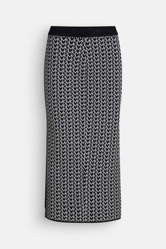 MICHAEL MICHAEL KORS Feinstrickrock gemustert