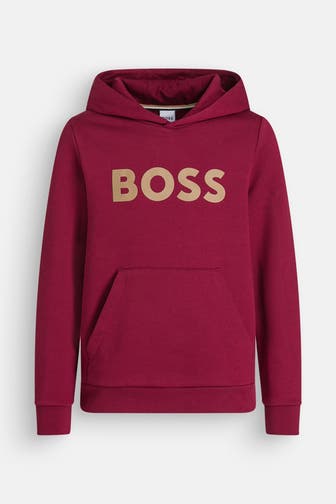BOSS Hoodie dunkelrot