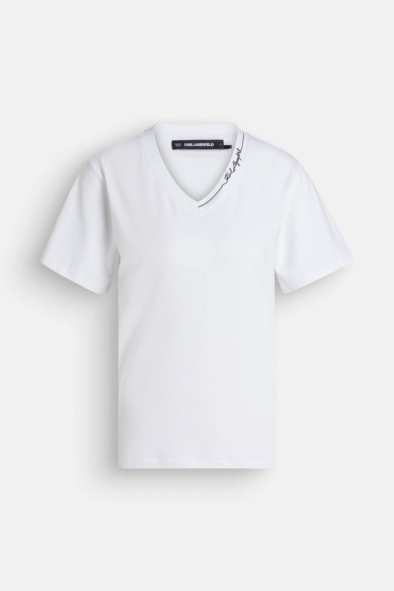 KARL LAGERFELD T-Shirt weiß, Bild 1