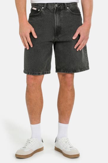 CK JEANS Jeansshorts dunkelgrau