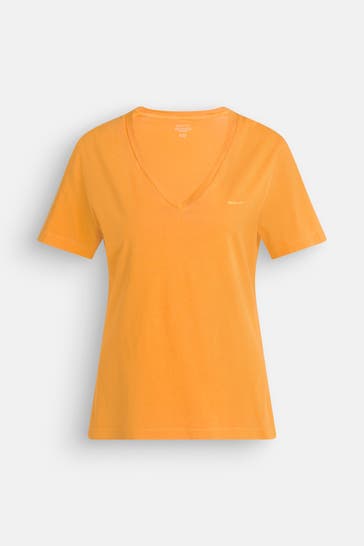 GANT T-Shirt sonnengelb