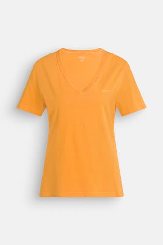 GANT T-Shirt sonnengelb