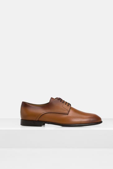 FERRAGAMO Derbys 'Fosco' braun