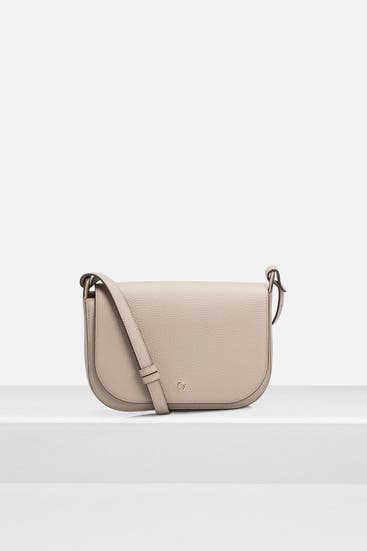 AIGNER - Schultertasche steingrau