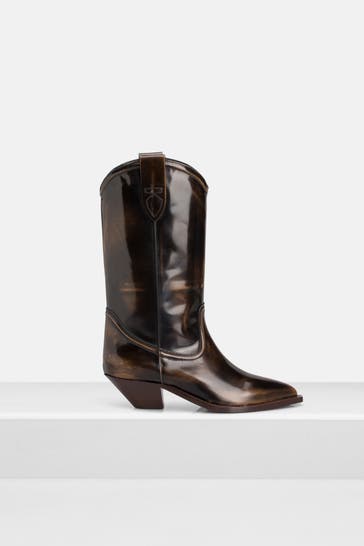 CLOSED Cowboy-Boots dunkelbraun