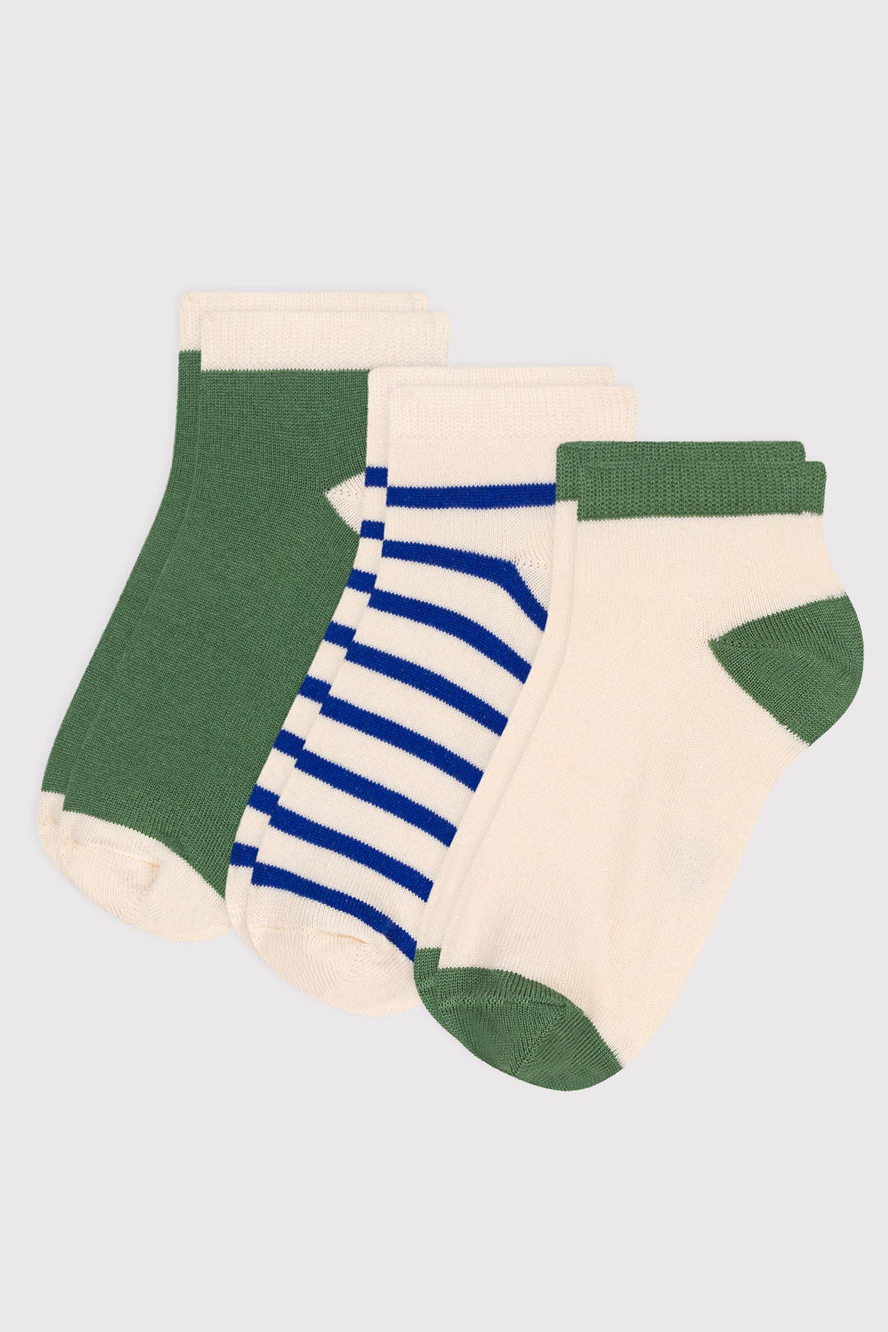 PETIT BATEAU 3er-Pack Socken mehrfarbig, Bild 1