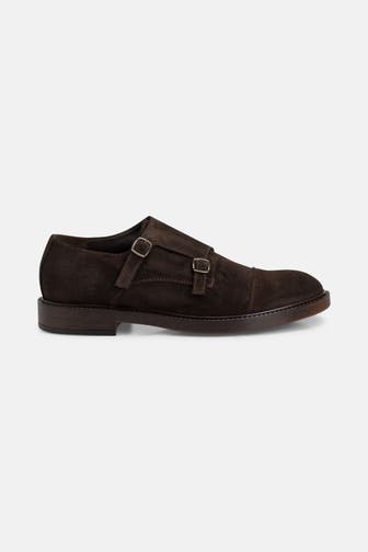 PRIME SHOES Monkstraps dunkelbraun