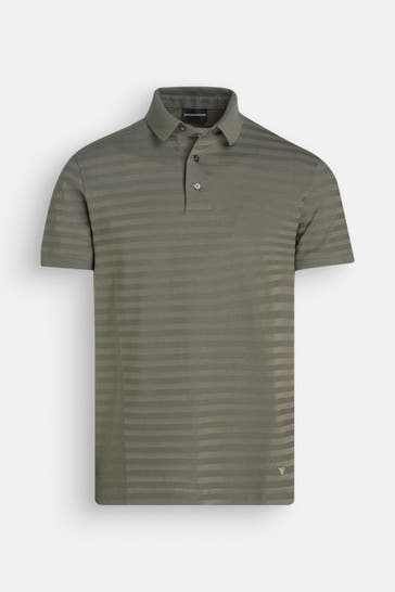 EMPORIO ARMANI Polo-Shirt oliv