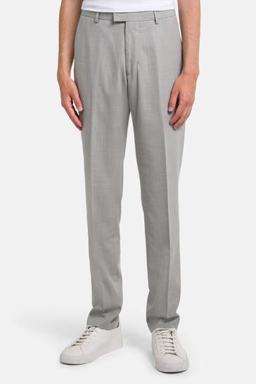 TIGER OF SWEDEN Stoffhose 'Tenuta' hellgrau