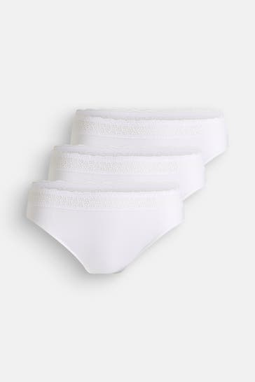 TRIUMPH 3er-Pack Slips weiß