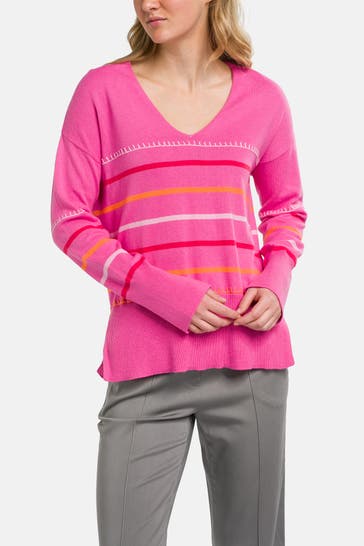 LIEBLINGSSTÜCK Strickpullover gestreift