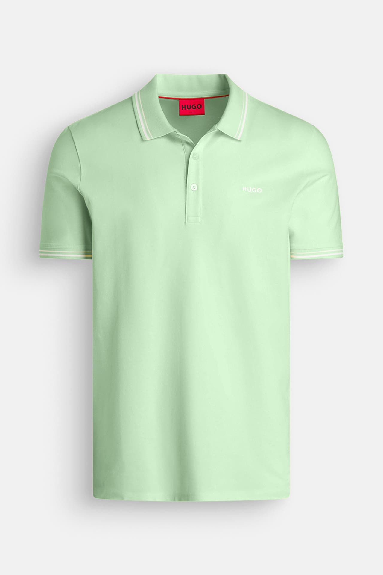 HUGO Polo-Shirt hellgrün, Bild 1
