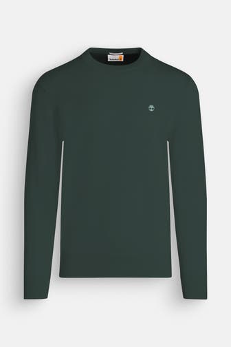 TIMBERLAND Strickpullover dunkelgrün