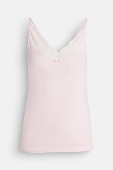 CALIDA Spitzentop rosé