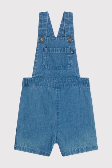 PETIT BATEAU Latzhose blau
