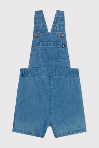 PETIT BATEAU Latzhose blau