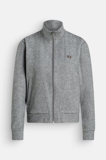 LA MARTINA Strickjacke 'Betty' grau