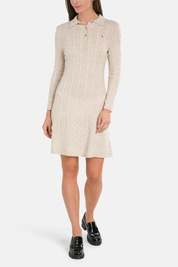 TOMMY HILFIGER Minikleid creme