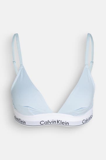 CALVIN KLEIN Bustier hellblau