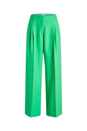 S.OLIVER BLACK LABEL - Stoffhose grün