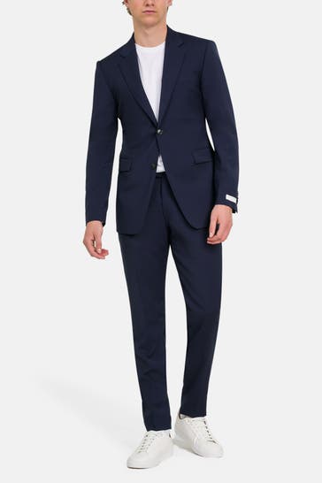 TIGER OF SWEDEN Wollanzug 'Justin-Tenuta' nachtblau