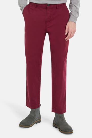 HUGO Chino 'Zeebo' dunkelrot