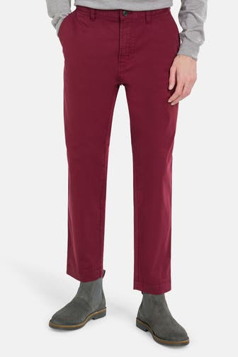 HUGO Chino 'Zeebo' dunkelrot