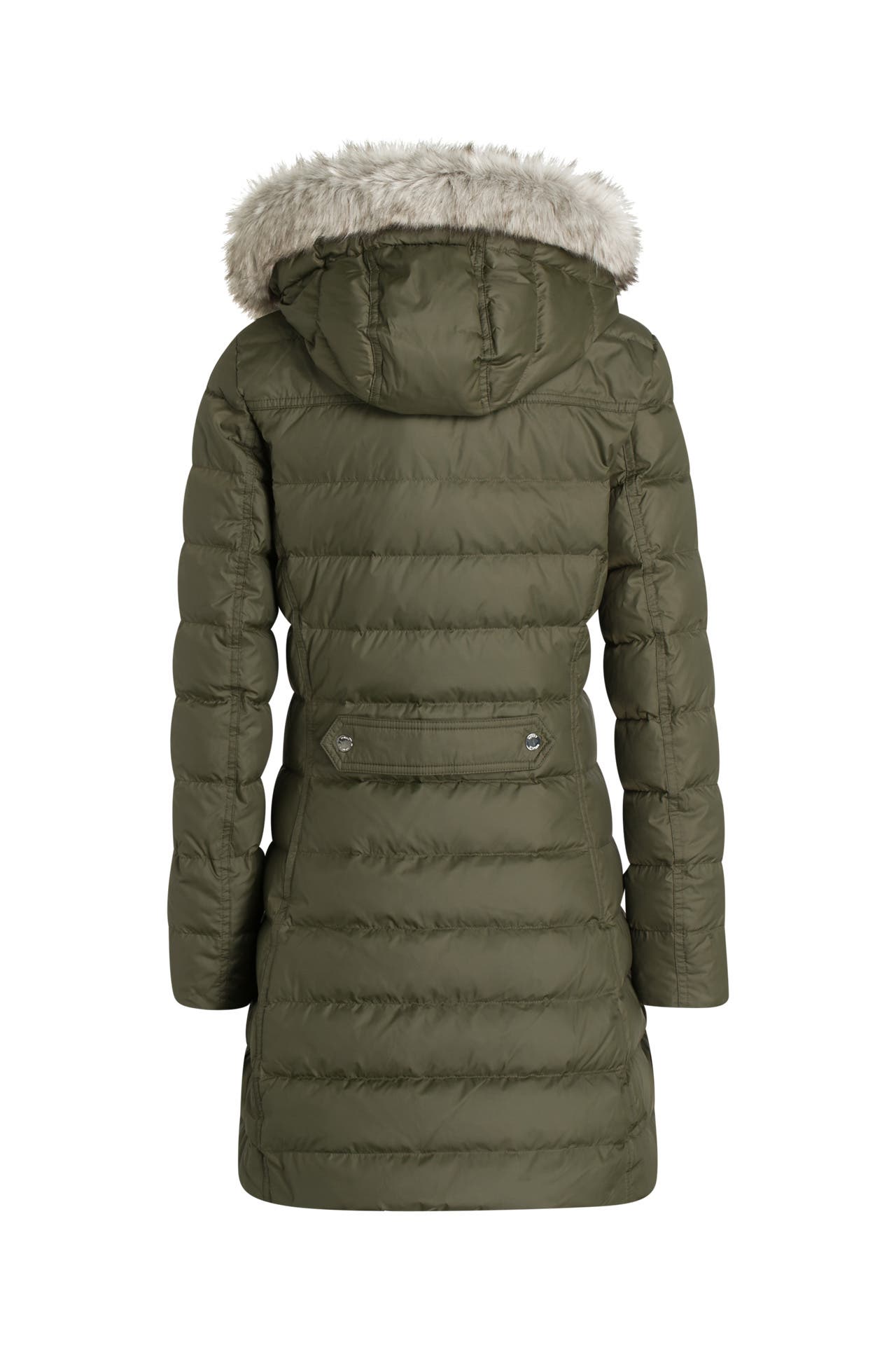 Tommy hilfiger daunenmantel damen oliv clearance
