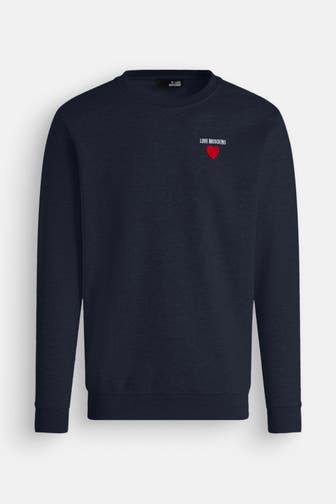 LOVE MOSCHINO Sweatjacke dunkelblau