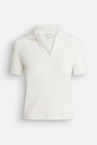 CALVIN KLEIN Strickshirt offwhite