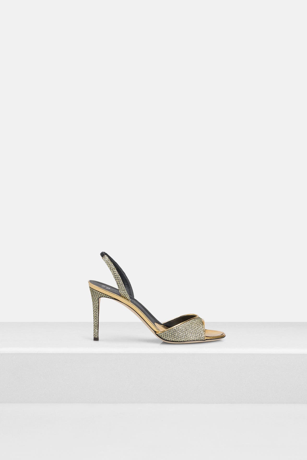 GIUSEPPE ZANOTTI Sandaletten gold-silber, Bild 1