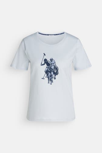 U.S. POLO ASSN. T-Shirt 'Ivy' hellblau