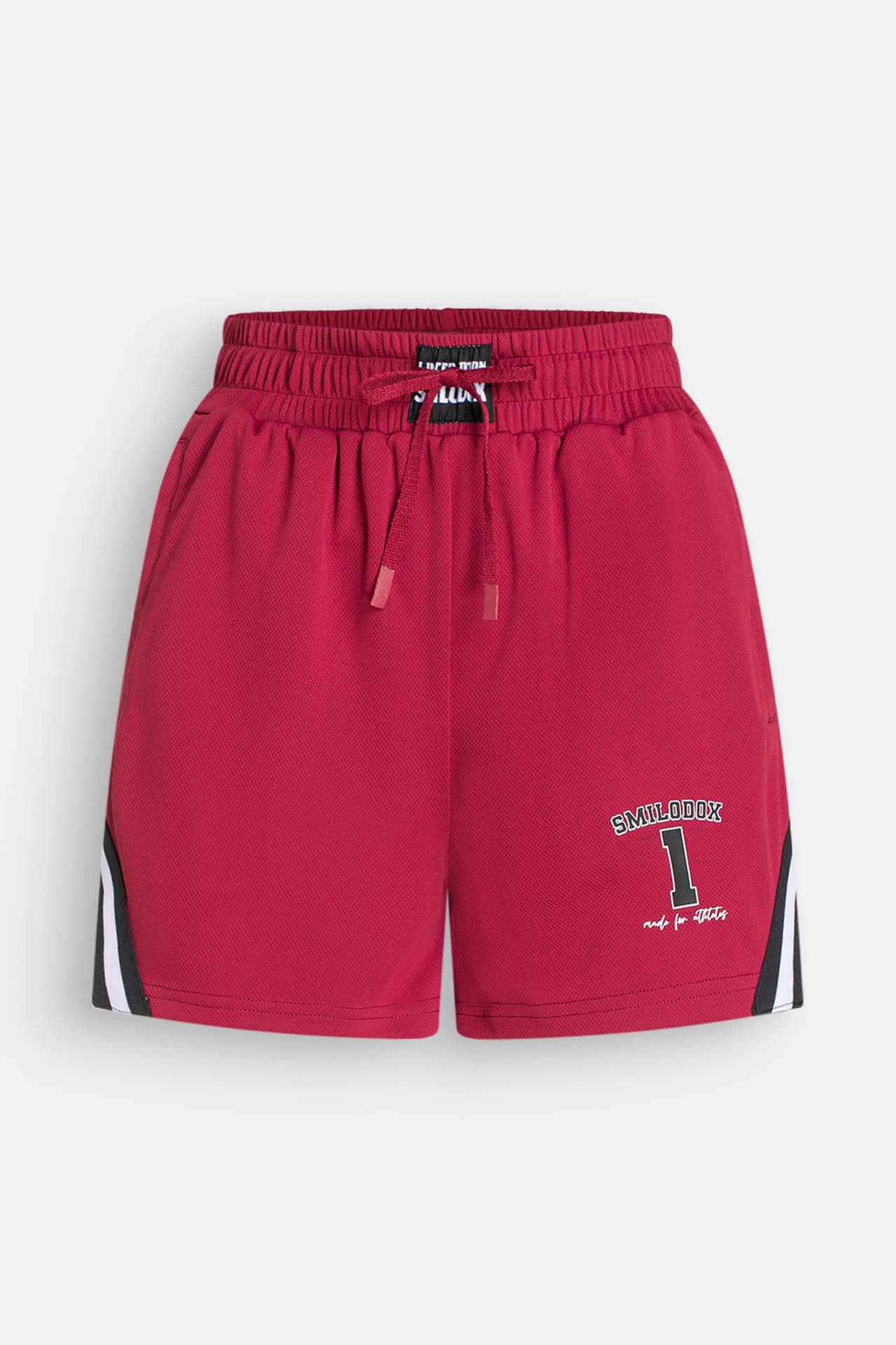 SMILODOX Shorts 'Triple Pro' weinrot, Bild 1