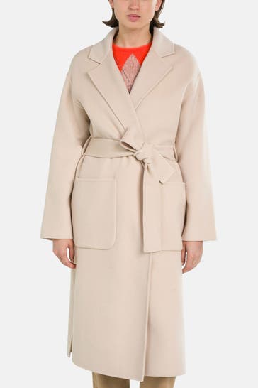 WOOLRICH Mantel creme