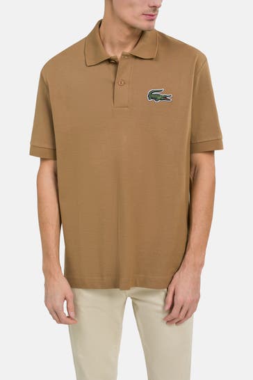 LACOSTE Polo-Shirt braun unisex