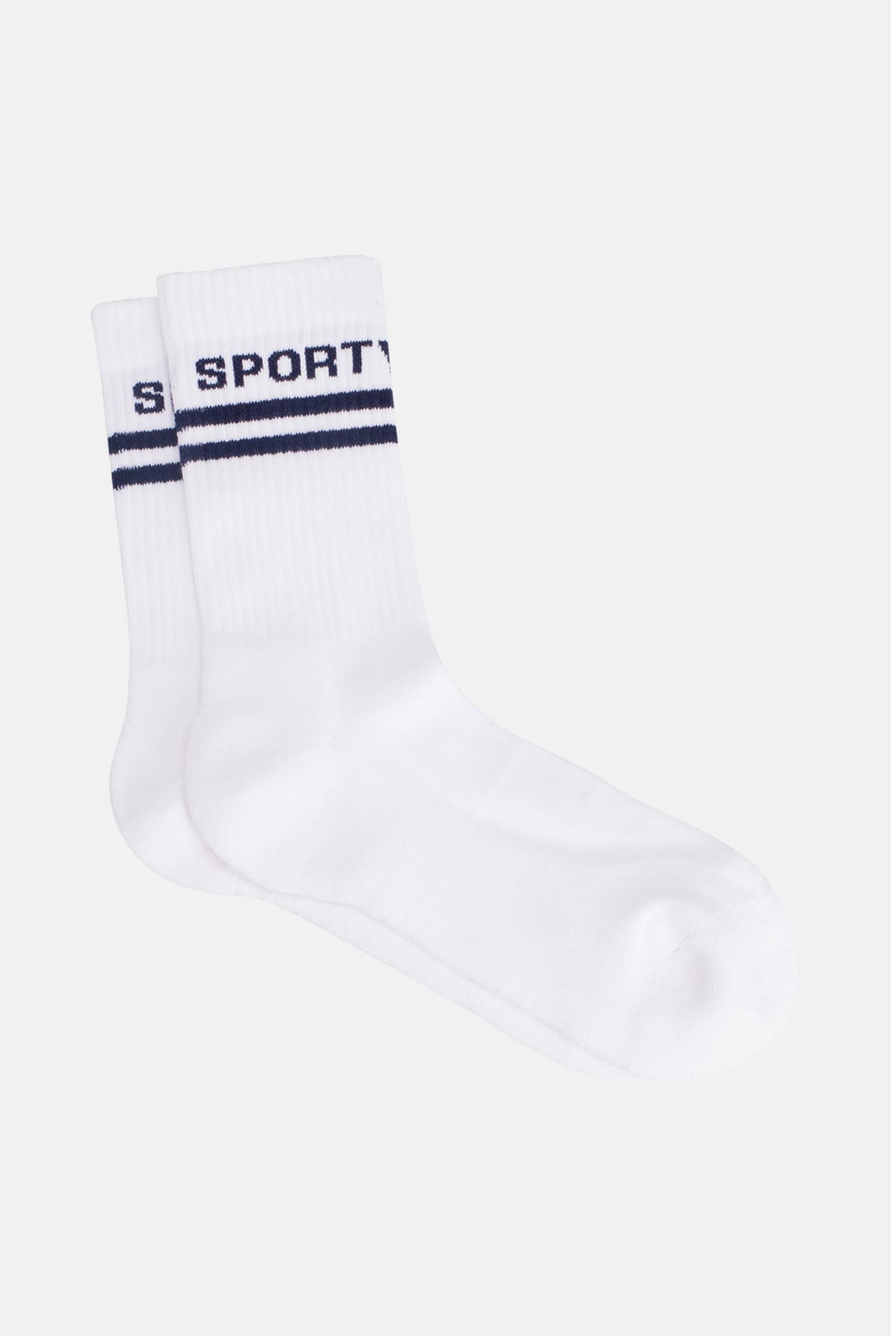 SPORTY & RICH Socken weiß, Bild 1